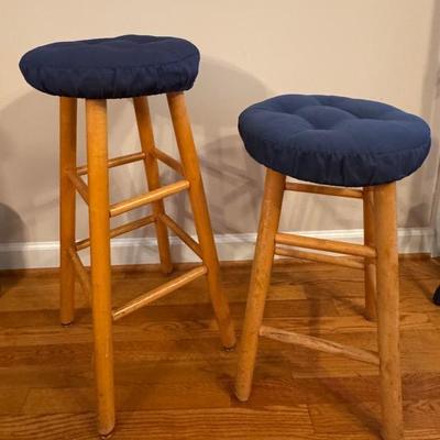 Lot 214: Pair Of Bar Stools 