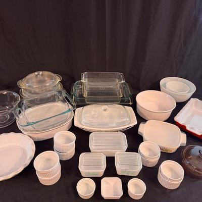 Lot 201: Pyrex And Corning Ware