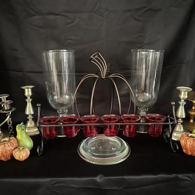 Lot 10: Assorted Candle Holders