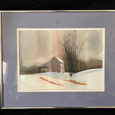 Lot 15: Watercolor Painting By Tom Costa