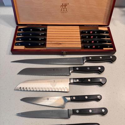 Lot 208: J.A. Henckels Knives 