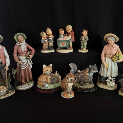 Lot 1: Porcelain Figures Of Times Past Pt. 1