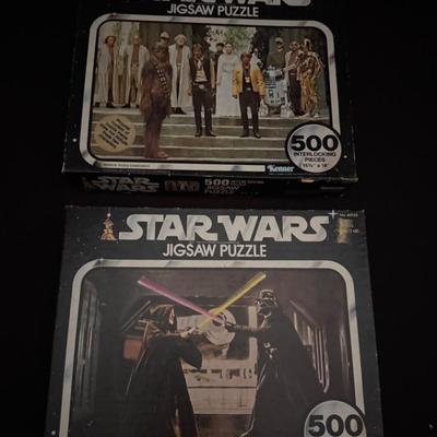Lot 230: Vintage 500 Pc Star Wars Puzzles 77/78