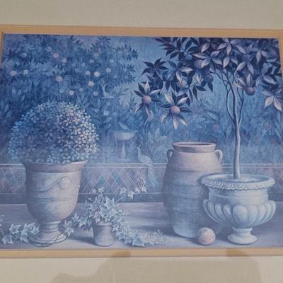 Lot 710: Masonic Garden Print