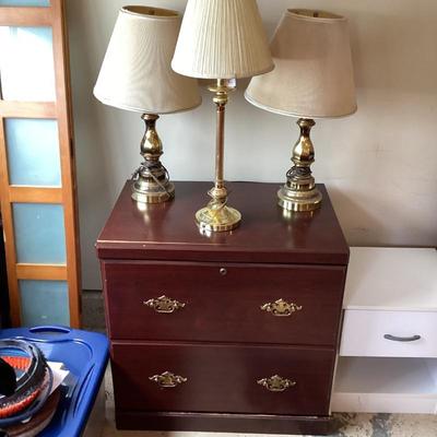 2 drawer file cabinet