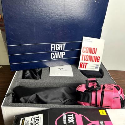 Unused TRX Go Suspension Trainer And Fight Club Jump Rope Conditioning Kit