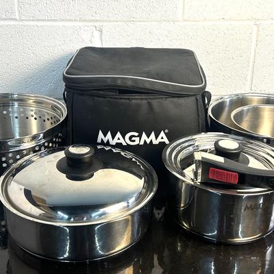 Magma Stainless Steel Camping Cookware Set