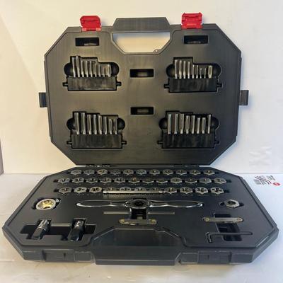 Husky Ratcheting Tap And Die Tool Set (77-Piece), 1005138142, Lifetime Warranty