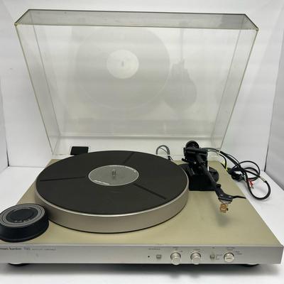 Harmon Kardon T-25 Record Turntable with Gardo MF3 Cartridge & Dust Cover