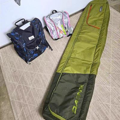 Kulkea Ski Boot Bags & Dakine Fall Line Roller 190 Ski Bag