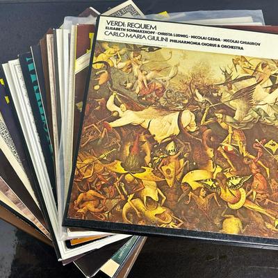 Vintage Classical & Opera Vinyl Records with Angel, DG, Teldec & More Pressings