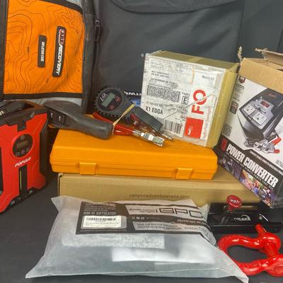Jeep Accessories: ARB Tire Kit,ReadyLift Leveling Kit, Warn Winch Control, Roll Bar Sleeves And More