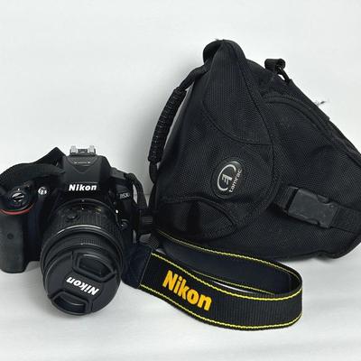 Nikon D5300 Digital Camera With Nikkor AF-S DX 18-55mm F3.5-5.6 G VR II Zoom Lens