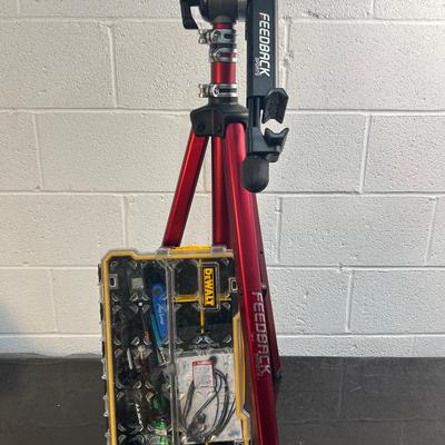 Feedback Sports Ultralight Bike Mechanic Repair Stand Plus Bike Maintenance Tool Kit