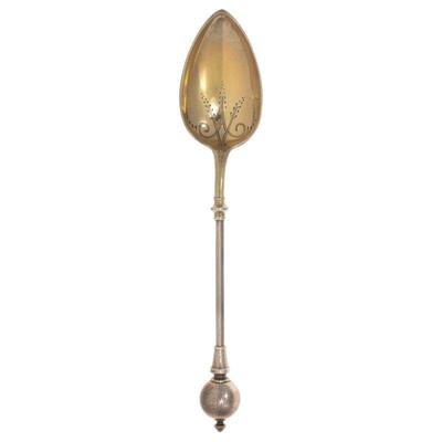 George Sharp Coin Silver Tea Spoons