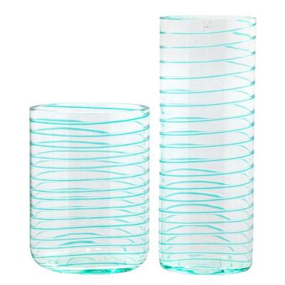 Two Salviati Venetian Glass Vases;