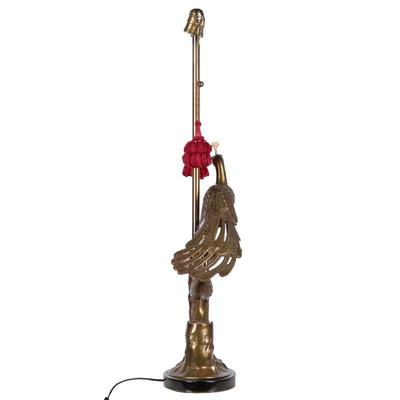 Marbro Company Mid-Century Brass Lamp