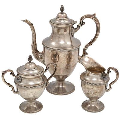 Fisher Sterling Tea Set