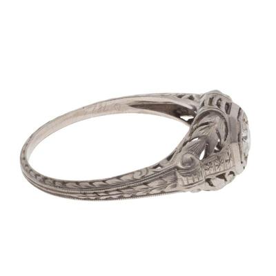 Art Deco Diamond, Platinum Ring