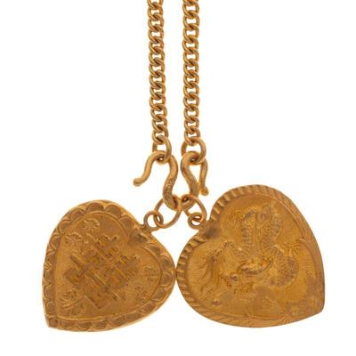 Chinese 22k Yellow Gold Necklace