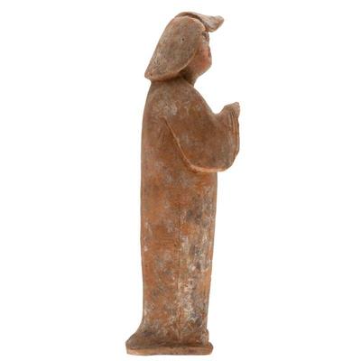 Tang or Tang Style Pottery figure of a 'Fat Lady'