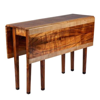 Drop Leaf Koa Wood TableMichael Felig, Ainakoa Wood Co.