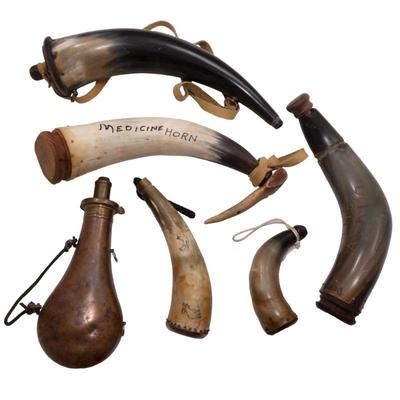Collection of Powder Horns