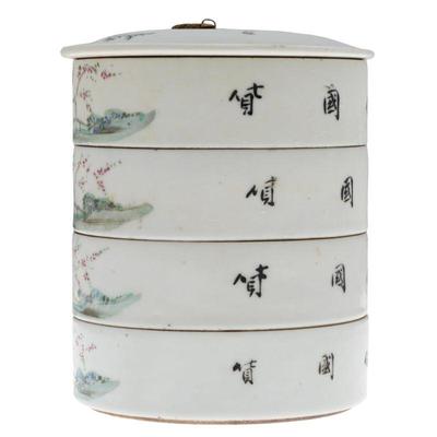 Chinese Porcelain Stacking Bowls