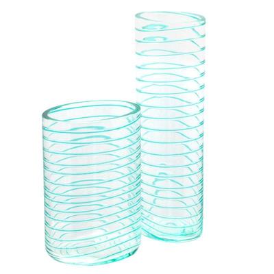 Two Salviati Venetian Glass Vases;