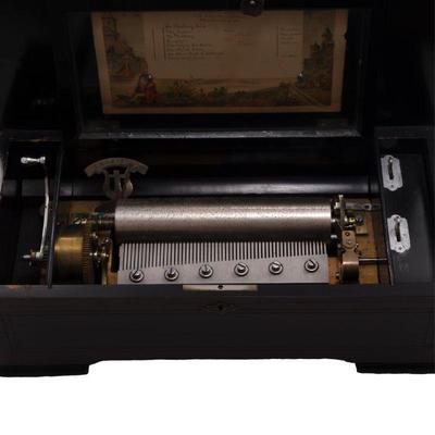 A Swiss Cylinder Music Box