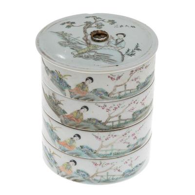 Chinese Porcelain Stacking Bowls