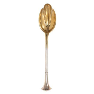 Coin Silver Ice Cream Spoons, James Bingham, Philadelphia