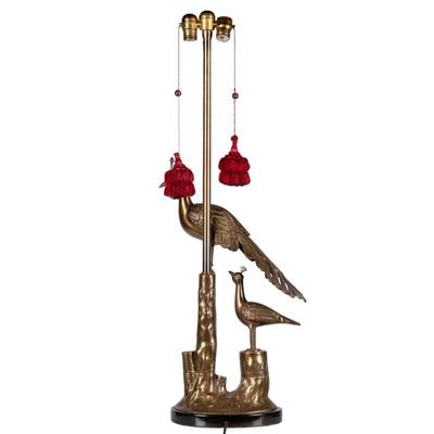 Marbro Company Mid-Century Brass Lamp