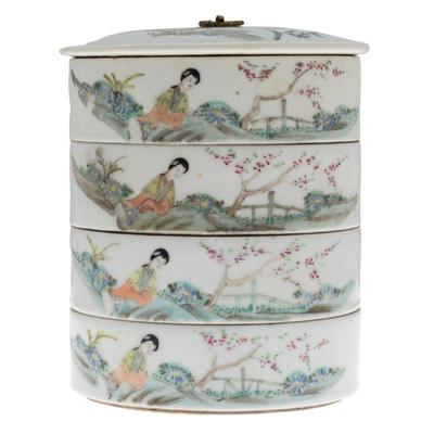 Chinese Porcelain Stacking Bowls