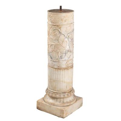 Neoclassical Carrara Marble Plinth