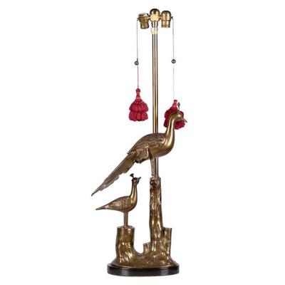 Marbro Company Mid-Century Brass Lamp