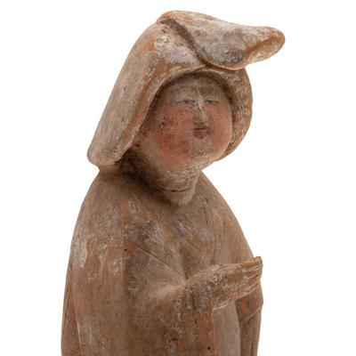 Tang or Tang Style Pottery figure of a 'Fat Lady'