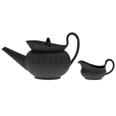 Wedgwood Basalt Sybil Tea Set
