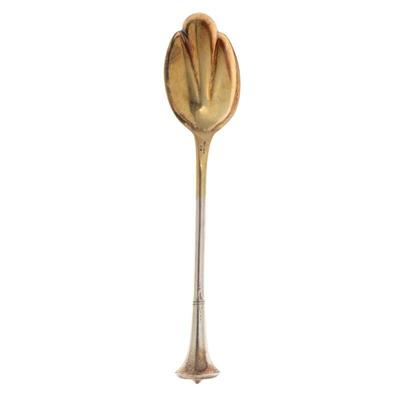 Coin Silver Ice Cream Spoons, James Bingham, Philadelphia