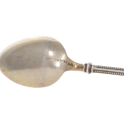 Victorian Era George Sharp Coin Silver Coffee Spoons