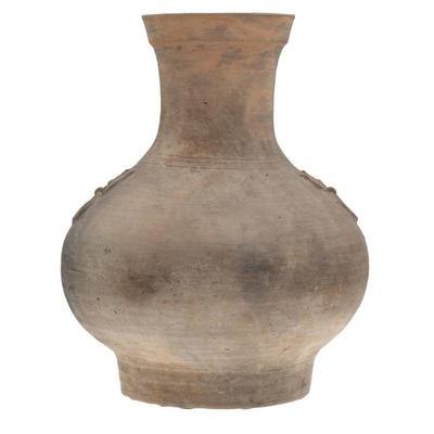 Archaistic Hu Form Pottery Vase