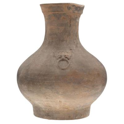 Archaistic Hu Form Pottery Vase