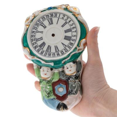East Asian Porcelain ClockKadir Lopez Nieves (Cuban, b. 1976).