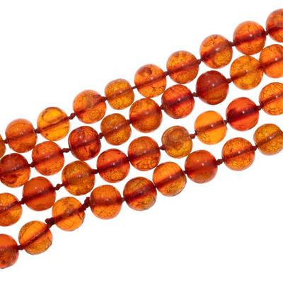 Amber Bead Necklace