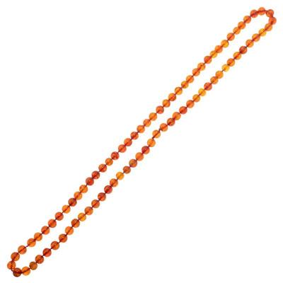 Amber Bead Necklace