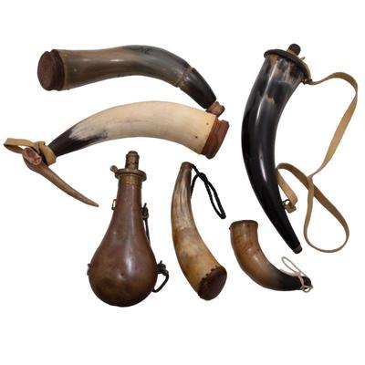 Collection of Powder Horns