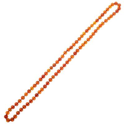 Amber Bead Necklace
