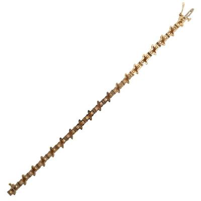 Diamond, 18k, Gold-Filled Necklace