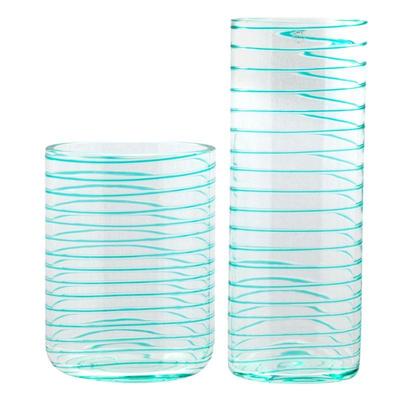 Two Salviati Venetian Glass Vases;