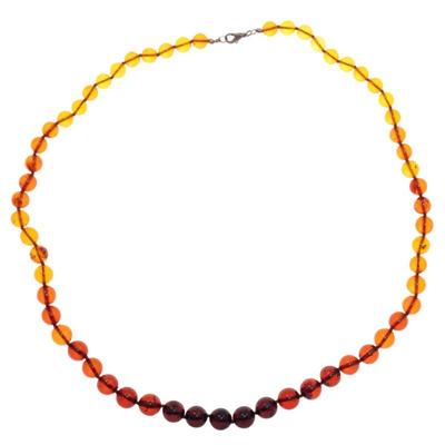 Amber Bead Necklace
